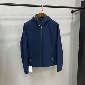 Authentic Hermes Deep Blue Utility Jacket